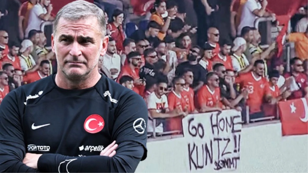 Alman teknik adama yönelik tepkiler dinmiyor Japonya maçında Evine dön Kuntz pankartı açıldı - Spor - Dudullu Haber