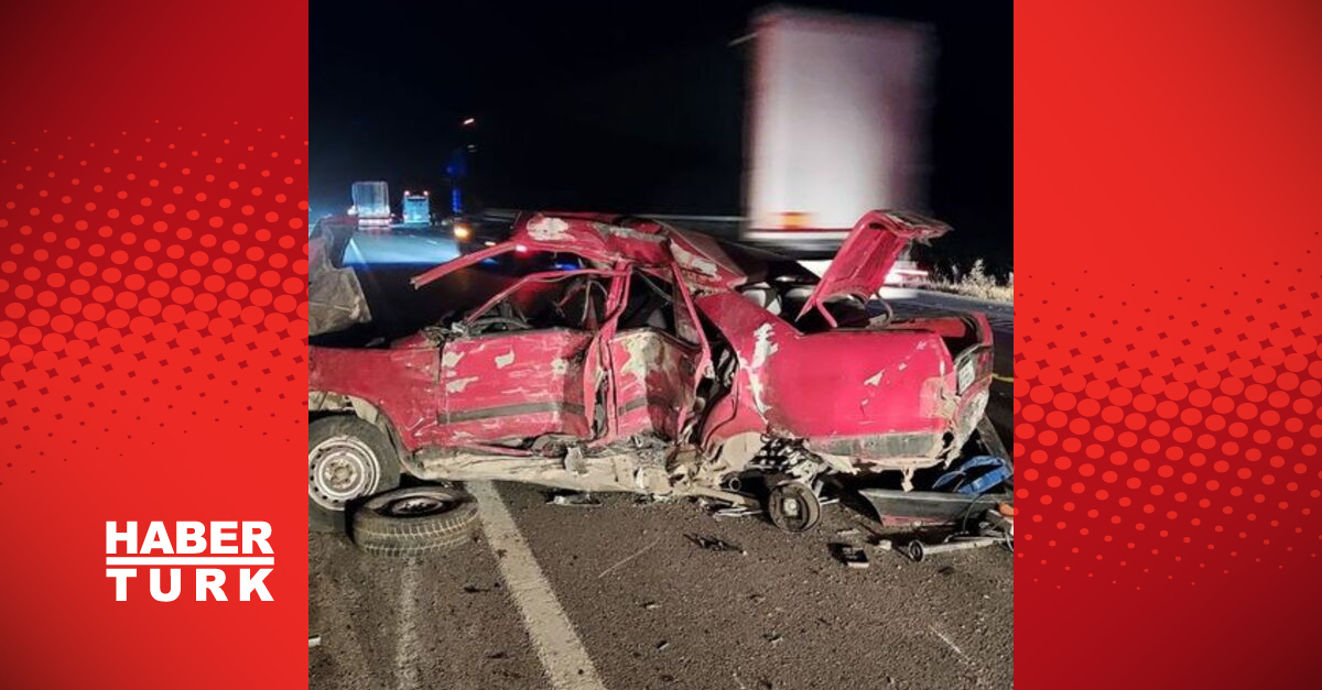 Amasya039da yolcu otobüsü ile otomobilin çarpıştığı kazada 2 kişi öldü - Güncel haberler - Gündem - Amasya - Dudullu Haber