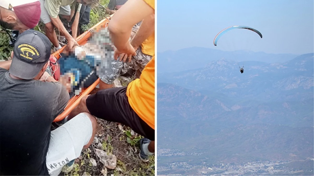 Antalyada yamaç paraşütü yapan 2 kişi ağaçlık alana düştü 1 ölü 1 yaralı - Ekonomi - Dudullu Haber
