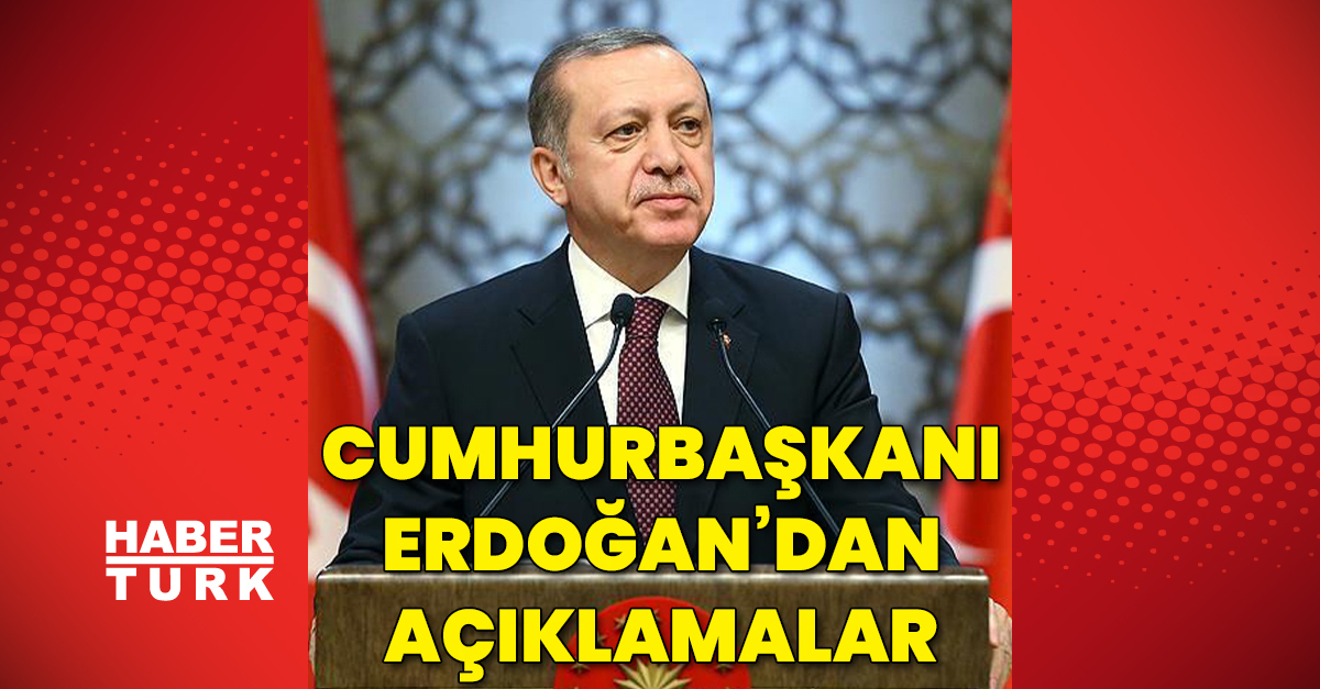 Cumhurbaşkanı Erdoğan039dan kabine toplantısı sonrası açıklamalar - Son Dakika Haberleri - Gündem - Cumhurbaşkanı Erdoğan - Dudullu Haber