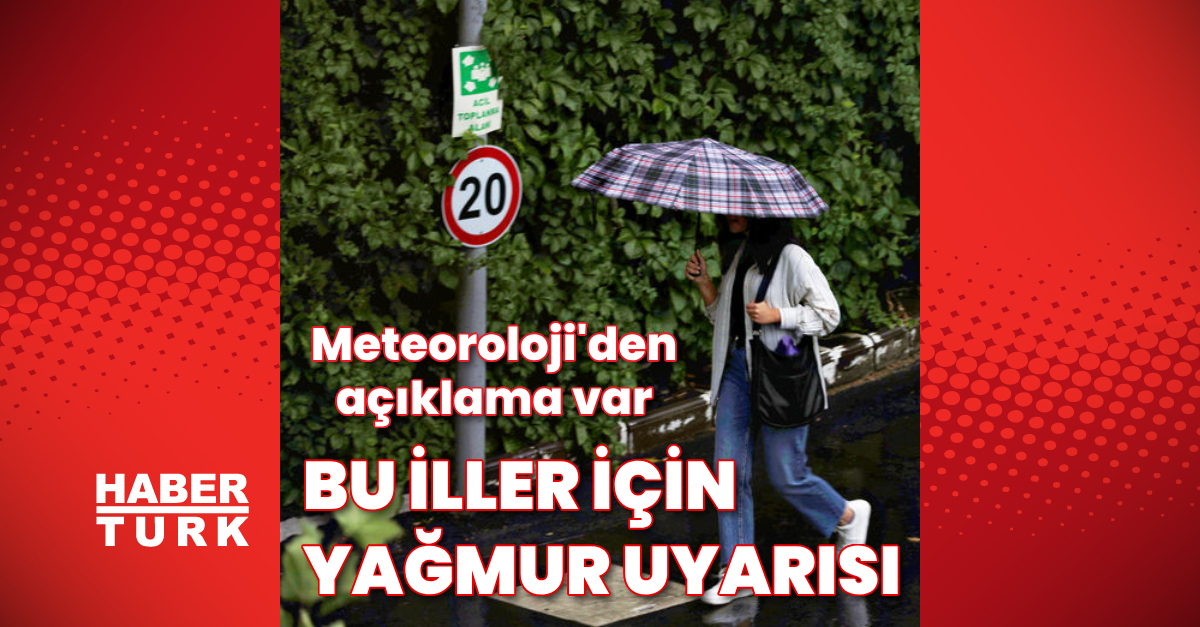 DİKKAT YAĞMUR Son dakika hava durumu haberi Meteoroloji açıkladı Bu illerde yağmur var - Gündem - hava durumu - Dudullu Haber