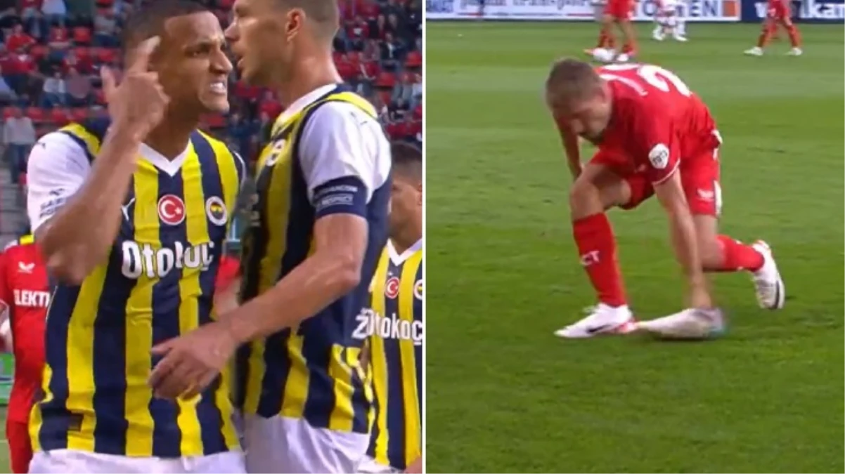 Futbol sahalarında bunu da gördük Fenerbahçe maçında Twenteli futbolcudan akıllara durgunluk veren hareket - Spor - Dudullu Haber
