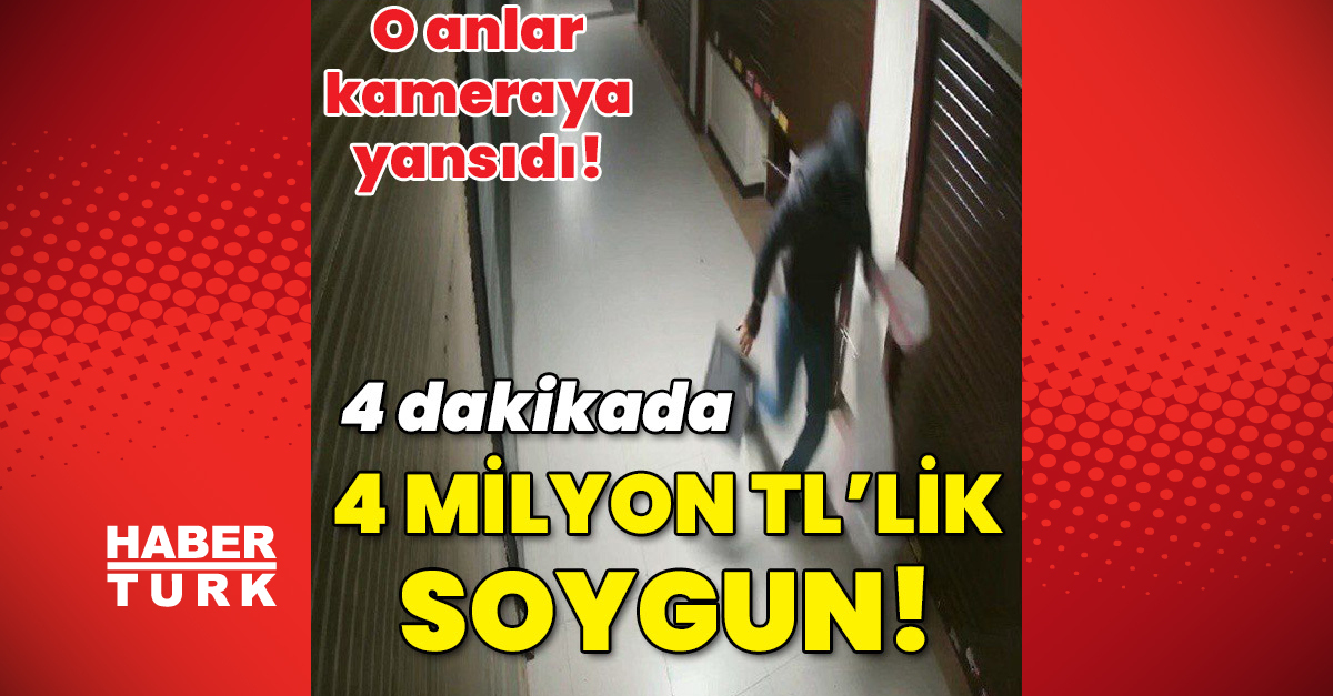 İstanbul039da kuyumcuya giren maskeli 4 kişi 4 dakikada 4 milyon TL039lik soygun gerçekleştirdi - Gündem haberleri - Gündem - istanbul - Dudullu Haber