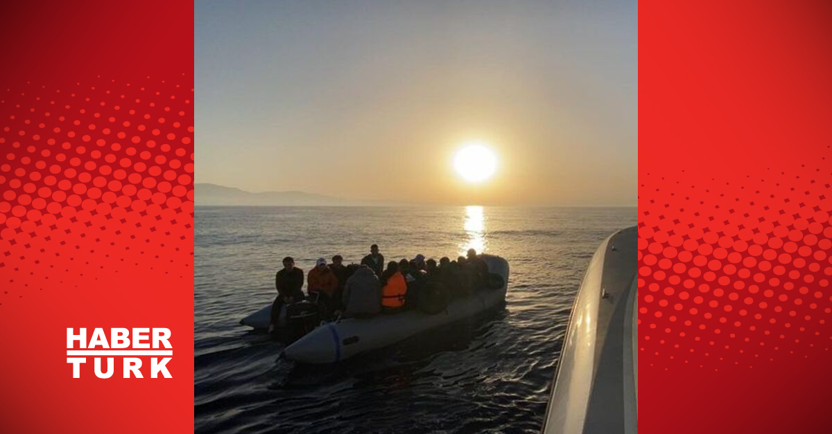 İzmir039de açıklarında 188 düzensiz göçmen ile 5 göçmen kaçakçısı yakalandı - Gündem - haberler - Dudullu Haber