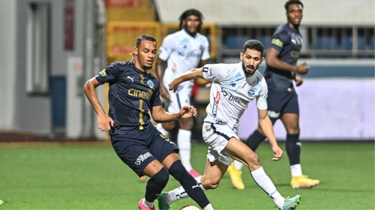 Kırmızı kartlar havada uçuştu Adana Demirspor İstanbulda neye uğradığını şaşırdı - Spor - Dudullu Haber