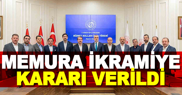 Memura Bayram İkramiyesi Kararı - Gündem - Dudullu Haber