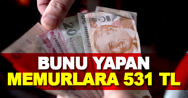 Memurlar Eğer Bunu Yaparsa 531 TL - Gündem - Dudullu Haber