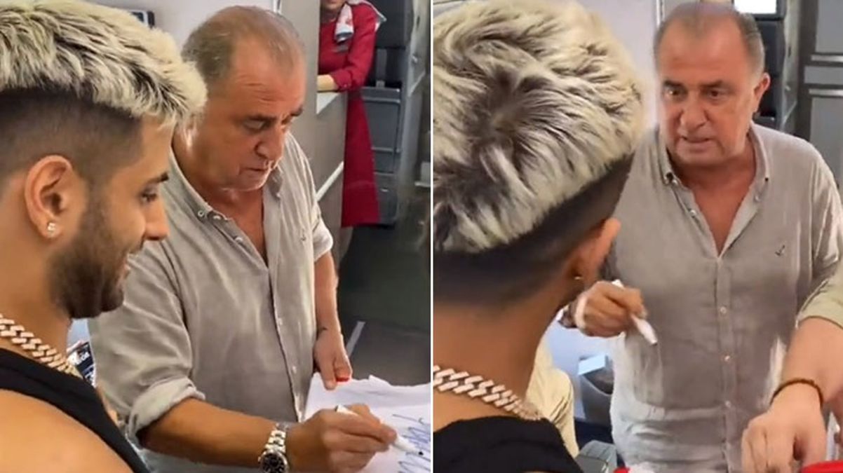 Reynmene imzalı forma veren Fatih Terimden kahkaha attıran tavsiye - Spor - Dudullu Haber