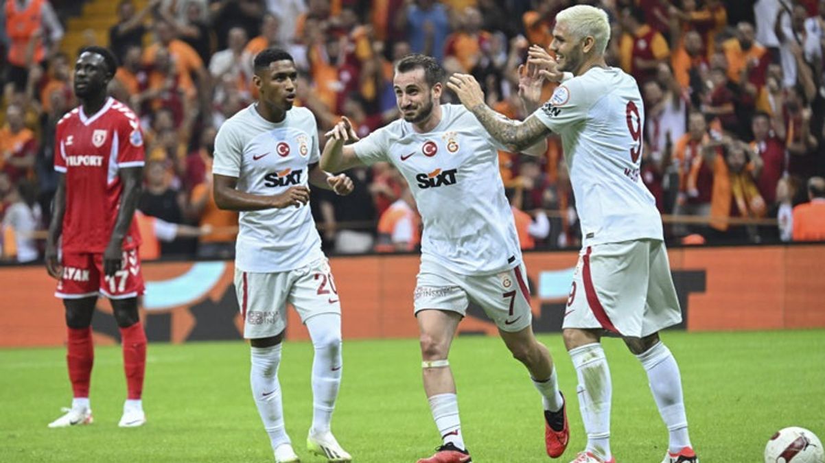 Son Dakika Galatasaray Süper Ligin 5 haftasında Samsunsporu 4-2 mağlup etti - Spor - Dudullu Haber