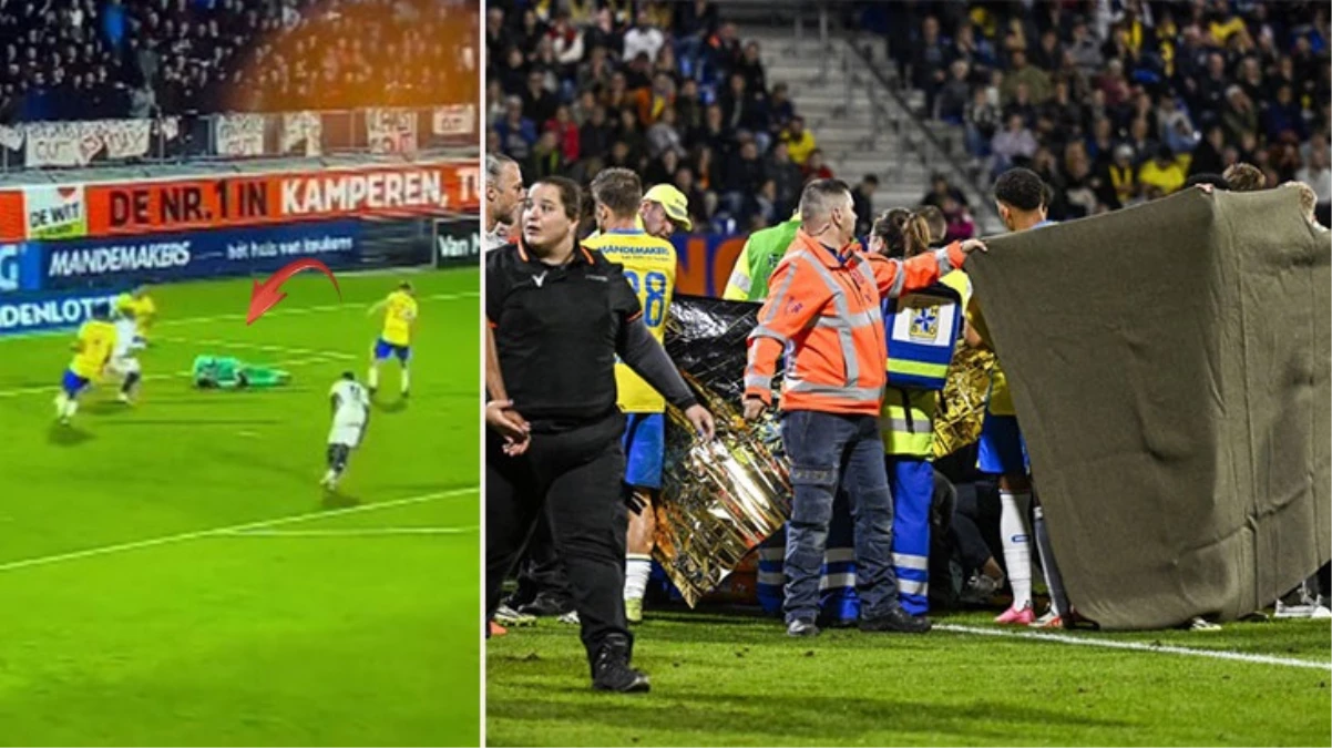 Futbolcu ölümden döndü Ajaxın maçı bu kez sakatlık nedeniyle yarıda kaldı - Spor - Dudullu Haber