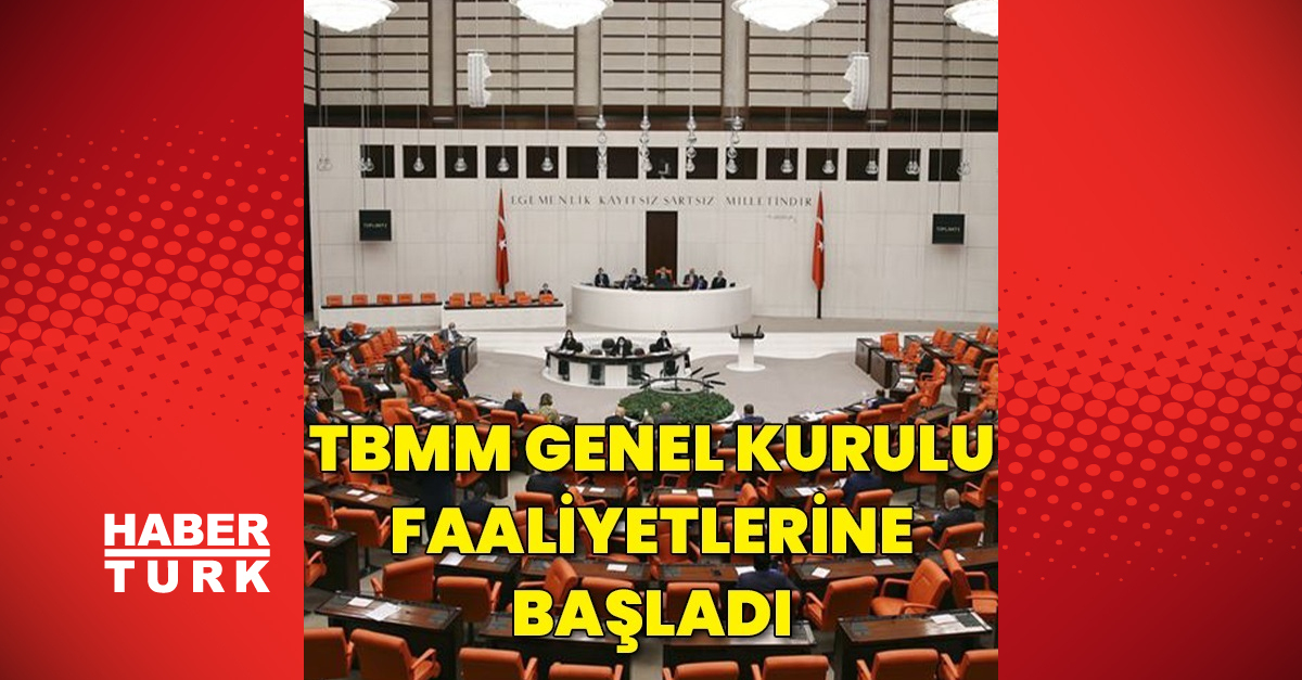 TBMM Genel Kurulu toplandı Meclis 28039inci Dönem 2039nci Yasama Yılı faaliyetlerine başladı - Güncel son dakika haberleri - Gündem - haberler - Dudullu Haber