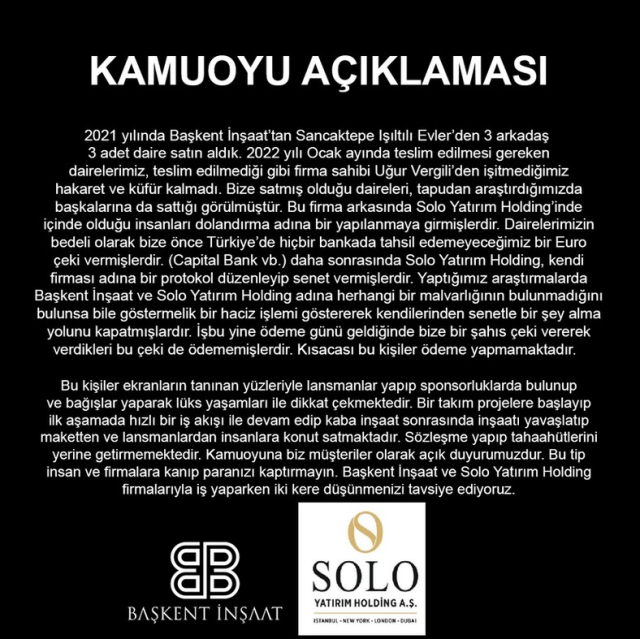 Silahlı saldırıya uğrayan Hakan Cengiz ve Solo Yatırım Holding hakkında iddialar