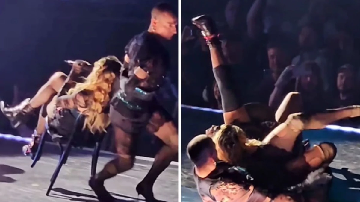 1708426818641Madonna-sahnede-dans-ederken-dustujpg - Dudullu Haber