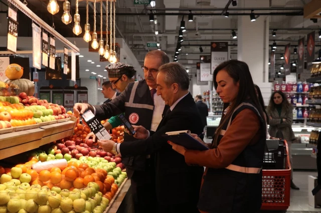 Ticaret Bakanlığı, Ramazan öncesi marketlerde fahiş fiyat ve etiket denetimi gerçekleştirdi