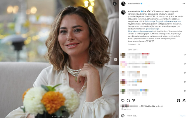 Ece Uslu, Şahane Hayatım dizisinden ayrıldı, hayranları 'Gitmesin' diye çağrı yaptı