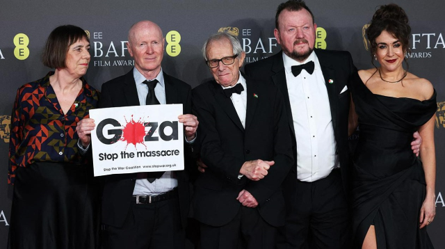 Yönetmen Ken Loach'tan BAFTA ödül töreninde 'Gazze Katliamı Durdurun' mesajı