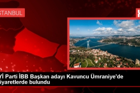 IYI Parti Istanbul Buyuksehir Belediye Baskan Adayi Bugra Kavuncu Umraniyede