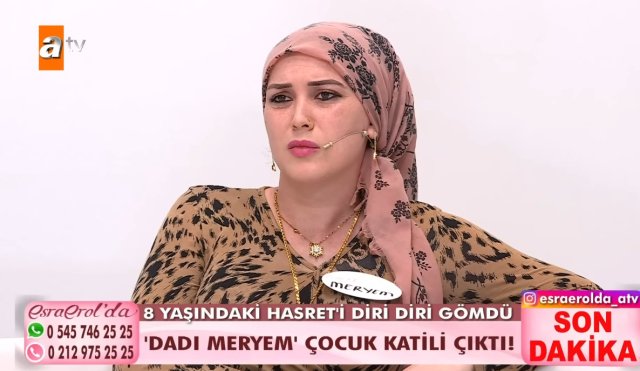 Esra Erol'da akıllara durgunluk veren olay! Katil olduğu öğrenilen dadı, erkek çıktı