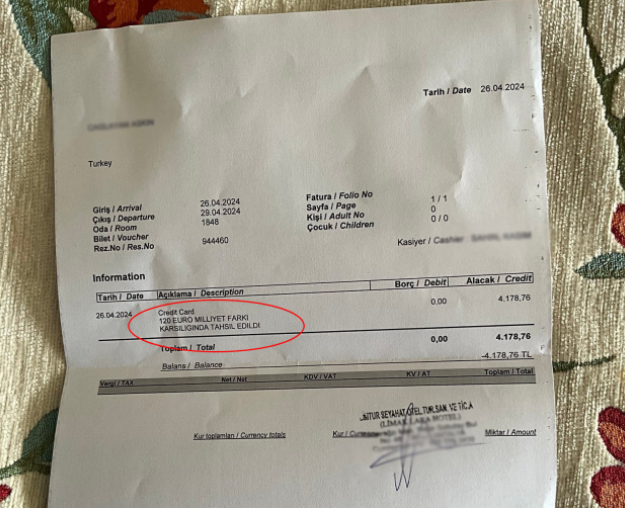 Antalya'da Türk müşterilerden 'Milliyet farkı' ücreti alan lüks otele 54.694 TL ceza kesildi