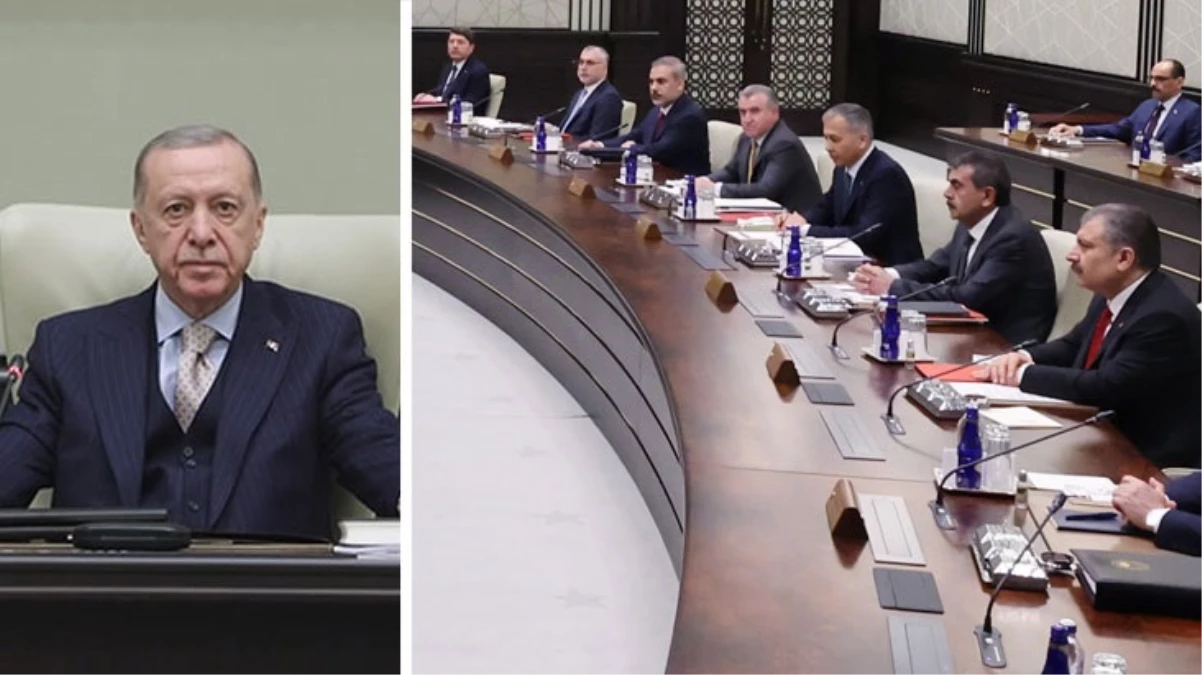 Cumhurbaşkanlığı Kabinesi 15 ay sonra toplandı Masada üç önemli konu başlığı var - Ekonomi - Dudullu Haber