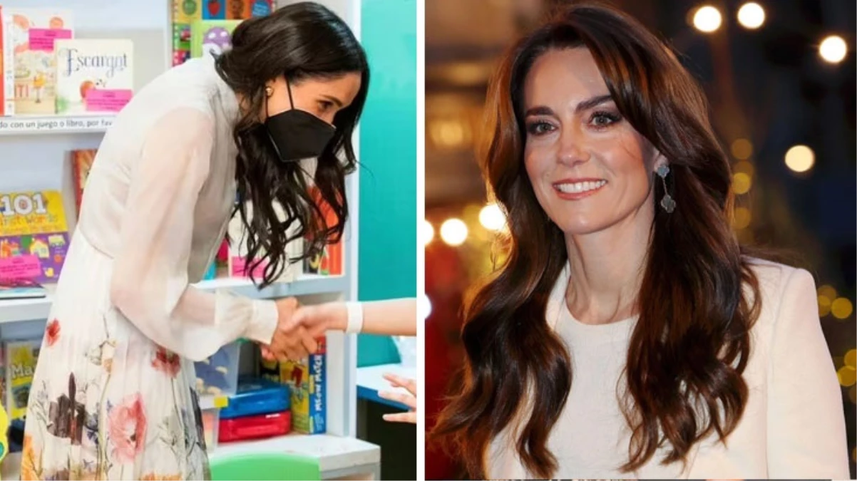 Meghan Markle çiçekli elbisesiyle dikkat çekti Kate Middletona gizli mesaj mı yolladı - Magazin - Dudullu Haber