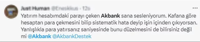 Akbank müşterileri ayaklandı! 'Haberimiz olmadan hesabımızdan para çekildi' iddiası