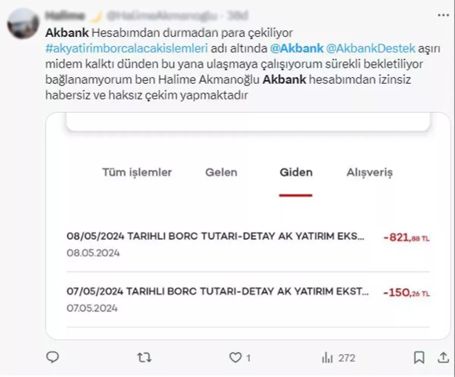 Akbank müşterileri ayaklandı! 'Haberimiz olmadan hesabımızdan para çekildi' iddiası