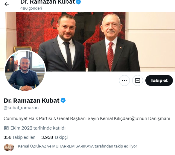 Ayhan Bora Kaplan soruşturmasında Kılıçdaroğlu'nun eski danışmanı Ramazan Kubat da tutuklandı
