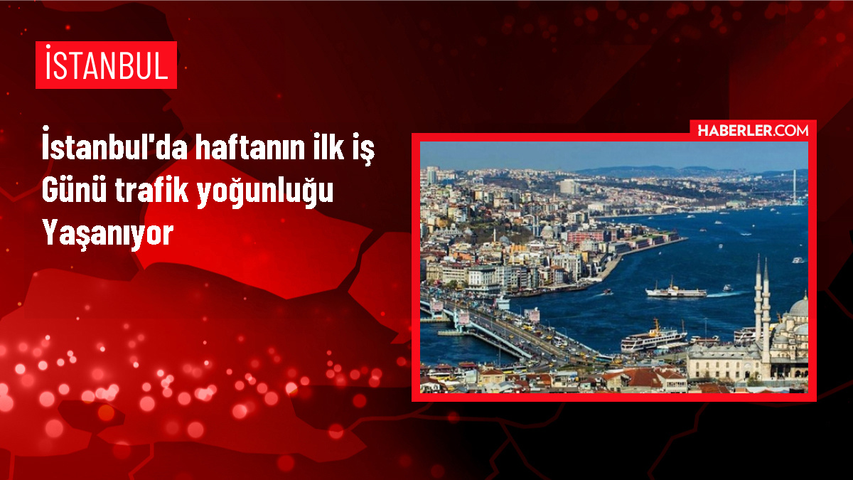 Istanbulda Haftanin Ilk Is Gunu Trafik Yogunlugu Artti