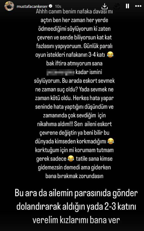 Damla Ersubaşı ve eski eşi birbirine girdi! Eskort göndermesi ortalığı karıştırdı