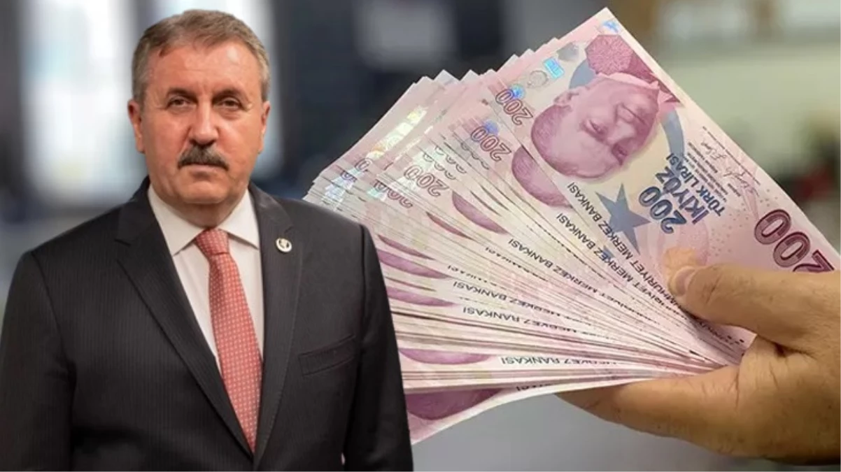 BBP Genel Başkanı Mustafa Destici Asgari ücret net 21 bin 205 TL olmalı - Ekonomi - Dudullu Haber