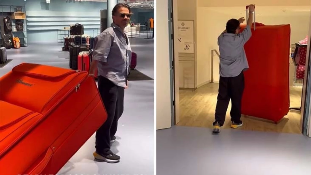 Kenan Doğulu devasa valiziyle kamera karşısına geçti Beren Saat gülme krizine girdi - Magazin - Dudullu Haber
