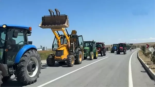 Konyada ciftciler ayaklandi Verdikleri mesaji dinlemekte fayda var