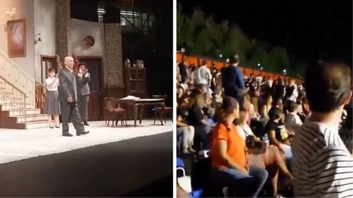 Şener Şenin tiyatro oyununa saldırı Cam şişe fırlatıldı oyuna ara verildi - Magazin - Dudullu Haber