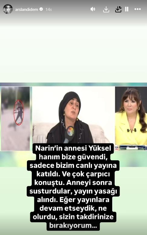 Günlerce aileyle yayın yapmıştı! Didem Arslan 'Anneyi susturdular' deyip isyan etti