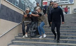 Ümraniye'de polisi şehit eden saldırgan adliyeye böyle sevk edildi! Emniyet'ten 3 ayrı mesaj