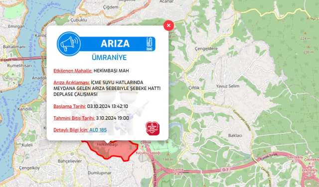 İstanbul İSKİ su kesintisi! 3-4 Ekim Ataşehir, Esenler, Ümraniye, Sultangazi su kesintisi listesi! Sular ne zaman gelecek?