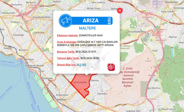 İstanbul İSKİ su kesintisi! 19-20 Ekim Küçükçekmece, Beykoz, Bakırköy su kesintisi listesi! Sular ne zaman gelecek?