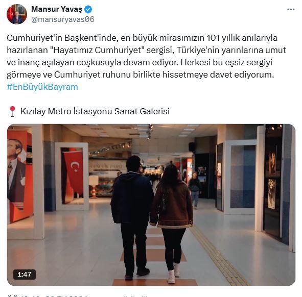 Mansur Yavaş, Ahmet Özer'in gözaltına alınmasına sessiz