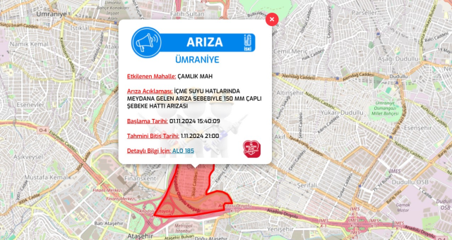 İstanbul İSKİ su kesintisi! 2-3 Kasım Esenyurt, Ataşehir, Küçükçekmece su kesintisi listesi! Sular ne zaman gelecek?