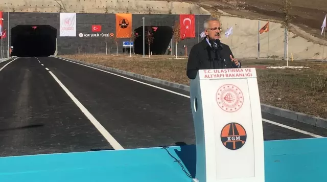 Bakan Uraloğlu: İnşa ettiğimiz yol, tünel ve köprülerle yılda 197 milyar lira ekonomik fayda sağlıyoruz