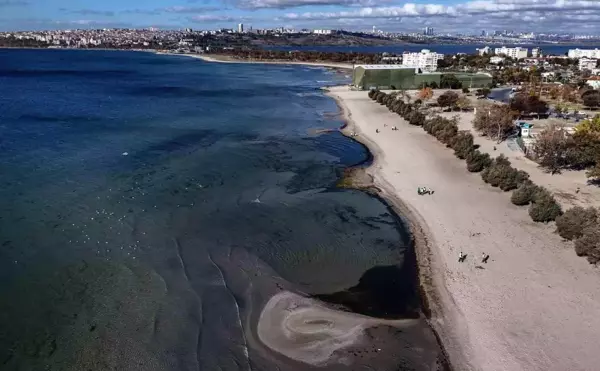 İstanbul Menekşe Sahili'nde Deniz Suyunun Çekilmesi Balıkçıları Etkiliyor