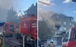 Ümraniye'de patlama! Çok sayıda ekip olay yerinde