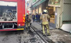 Ümraniye’de Marangoz Atölyesinde Yangın Çıktı