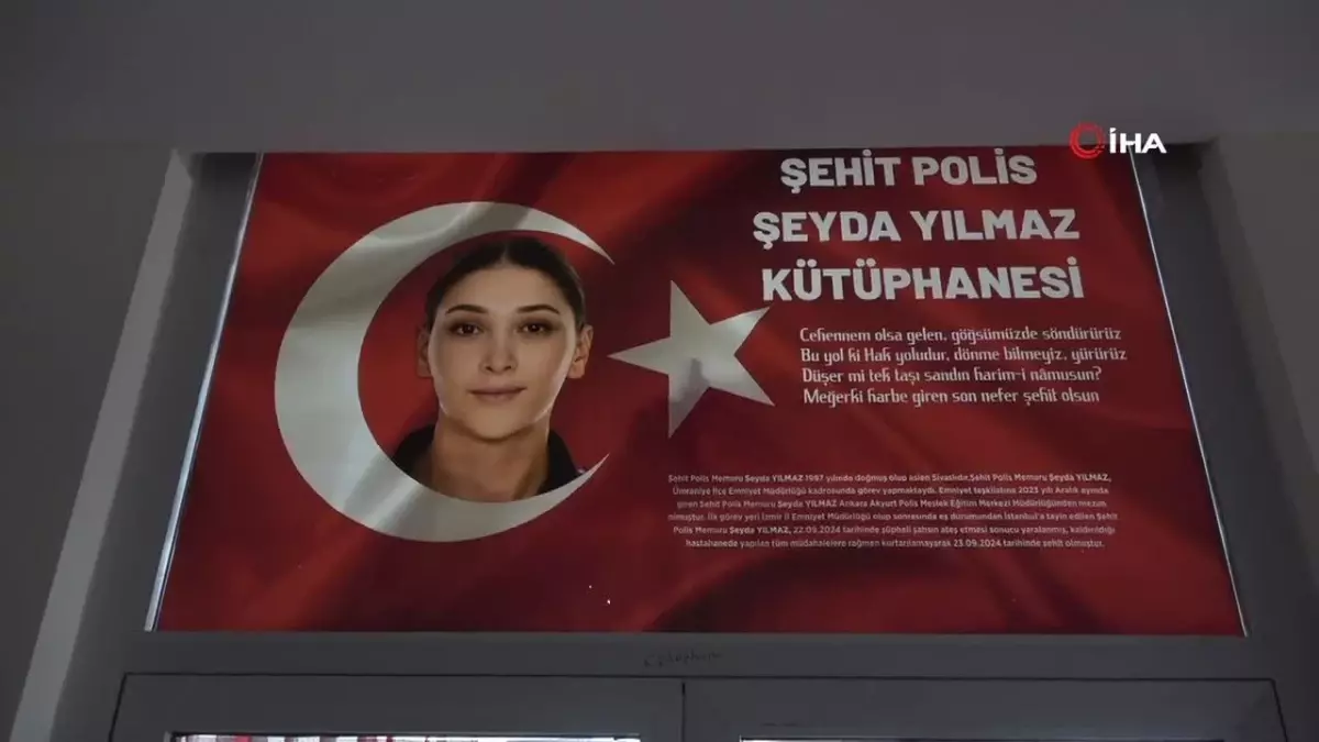 Ağrı’da Şehit Polis Şeyda Yılmaz Kütüphanesi açılışı gerçekleştirildi