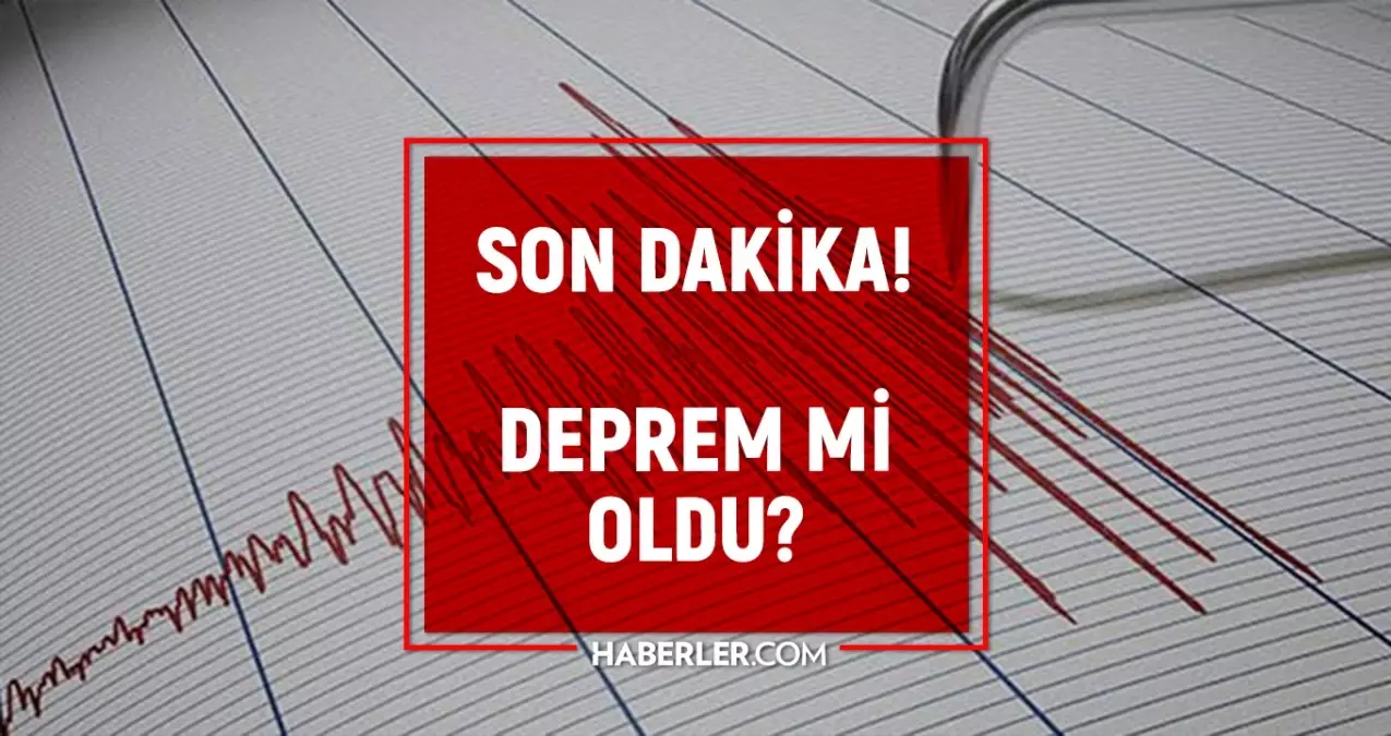 Elazığ deprem mi oldu? Elazığ’da son dakika deprem oldu! 8 Kasım deprem şiddeti ve büyüklüğü kaç, nerede oldu?