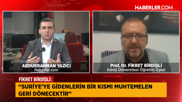 Prof. Dr. Fikret Birdişli, Suriye'de bundan sonra yaşanabilecek senaryoları anlattı