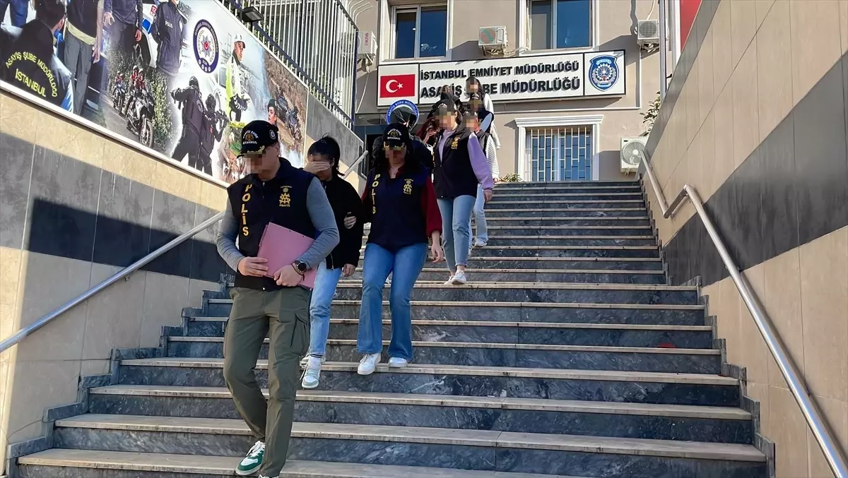 İstanbul’da Fuhuş Operasyonu: 9 Gözaltı