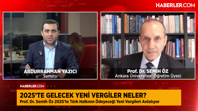 Prof. Dr. Semih Öz: Az vergi veriyoruz