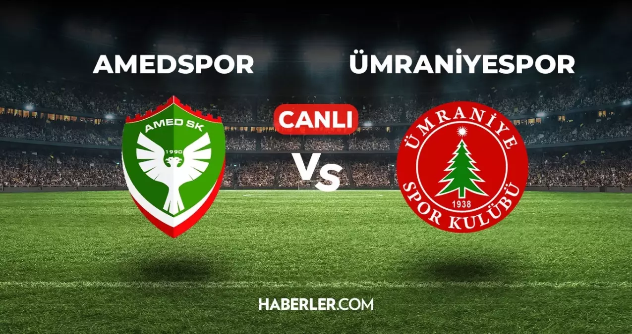 Amedspor Ümraniyespor CANLI izle! (ŞİFRESİZ) Amedspor Ümraniyespor maçı hangi kanalda, canlı yayın nerede ve nasıl izlenir?